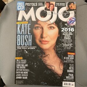 MOJO Magazine 2017 Featuring Kate Bush David Bowie, Dylan, Oasis GREAT ARTICLES